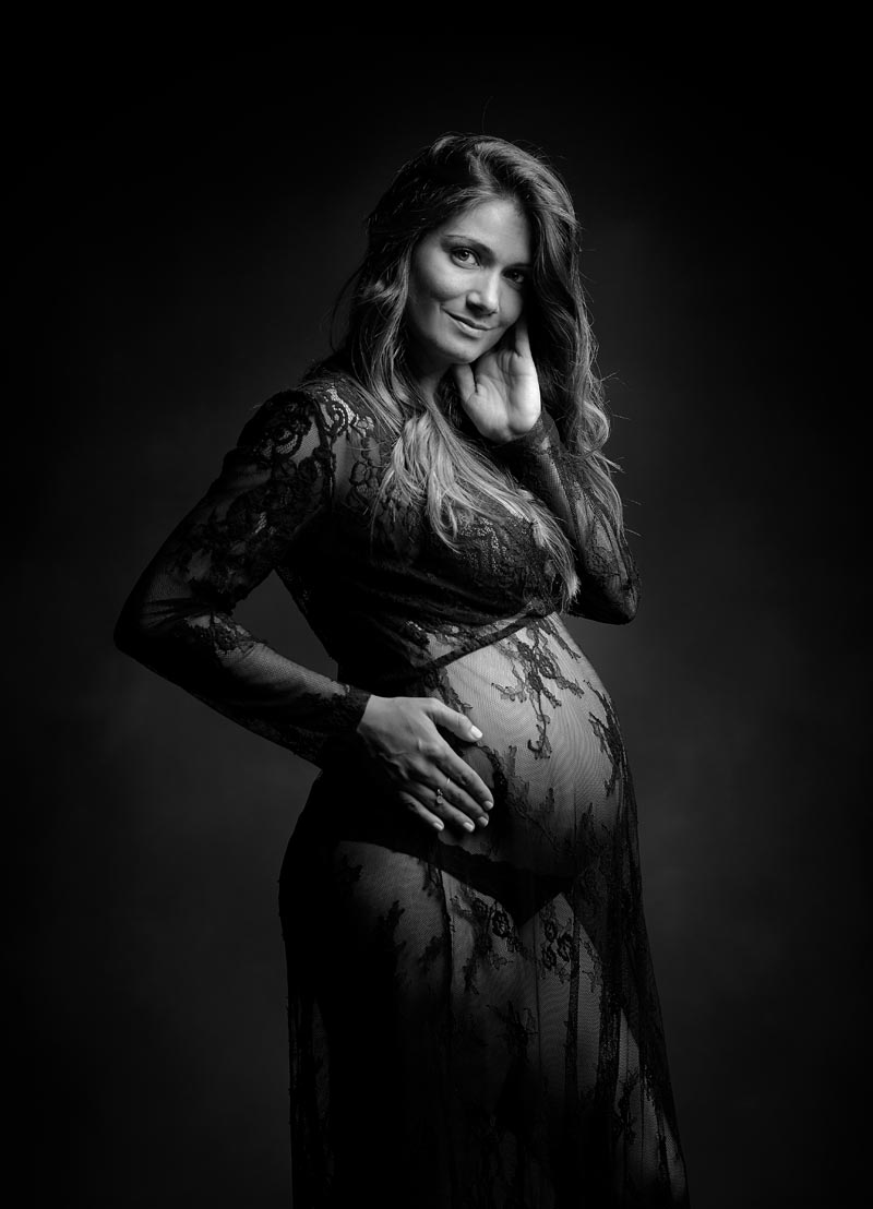 fotos del embarazo con alma